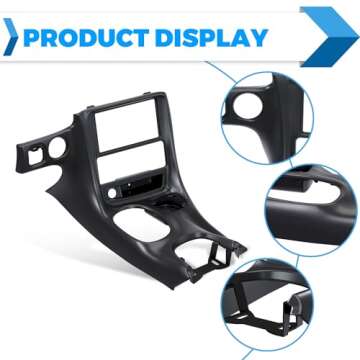 ECOTRIC Double Din Dash Kit for 1997-2004 Corvette C5