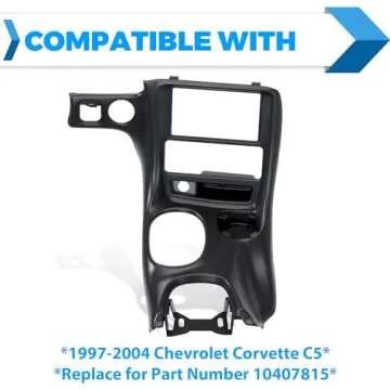 ECOTRIC Double Din Dash Kit for 1997-2004 Corvette C5