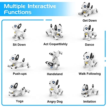 Interactive Remote Control Dog Toy for Kids Fun