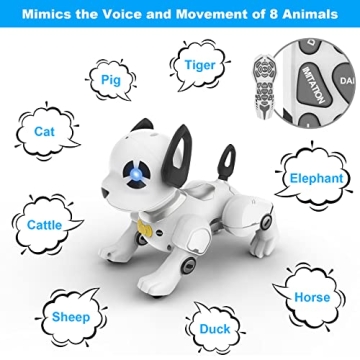 Interactive Remote Control Dog Toy for Kids Fun