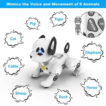 Interactive Remote Control Dog Toy for Kids Fun