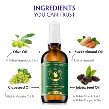 Ancient Greek Remedy Unscented Organic Oil for Sensitive Skin