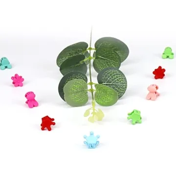 50PCS Mini Hair Claw Clips for Baby Girls - Flower Design