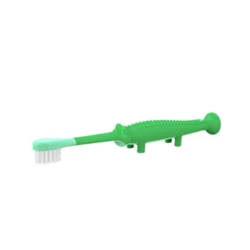 Dr. Brown's Baby and Toddler Toothbrush - Crocodile, BPA Free - Age 1-4Y