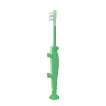 Dr. Brown's Baby and Toddler Toothbrush - Crocodile, BPA Free - Age 1-4Y