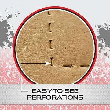 Official IDPA Cardboard Shooting Targets, Competition Torso Target, Silhouette Shooting Target, Rifles, Handguns, & Shotguns, Made in The USA