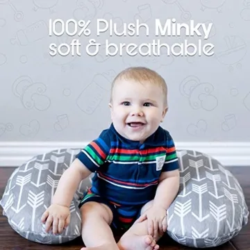 Kids N' Such Minky Nursing Pillow Cover for Comfortable Feeding