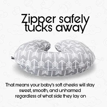 Kids N' Such Minky Nursing Pillow Cover for Comfortable Feeding