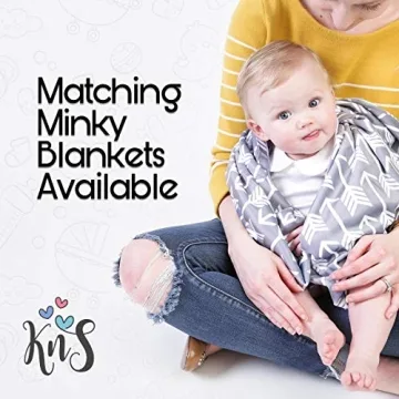 Kids N' Such Minky Nursing Pillow Cover for Comfortable Feeding