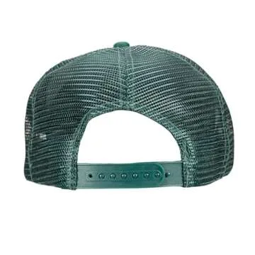 Bottom Shelf Shoulda Learned to Rope & Ride Funny Foam Trucker Hat for Men Women, Forest Green, Adjustable