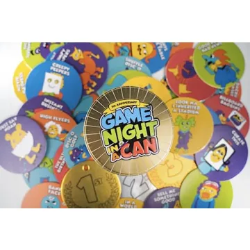 Game Night In A Can Family Fun for Ages 8 & Up