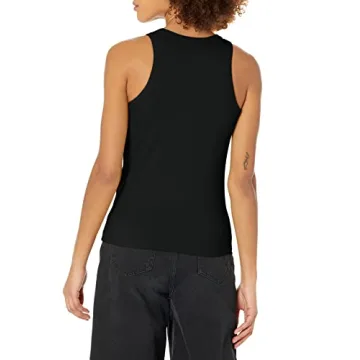The Drop Valerie Racerback Rib Tank Top | Soft & Stylish