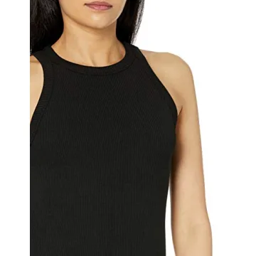 The Drop Valerie Racerback Rib Tank Top | Soft & Stylish