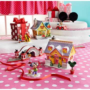 Department 56 Mickey Topiary 2.375" Accessory - Disney Village Decor