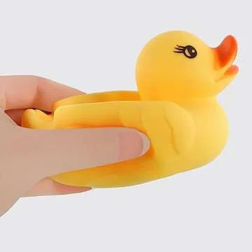 Rubber Duck Family Bath Toy Set - Fun Squeaky Squirters for Kids