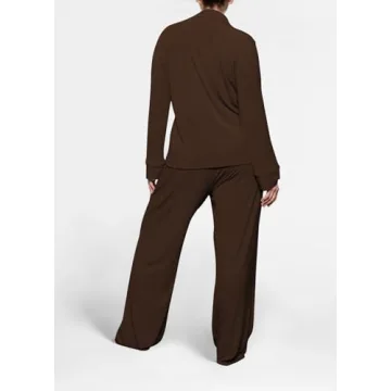 Soft Comfort MANBEIYA Women's Pajama Sets for Leisure