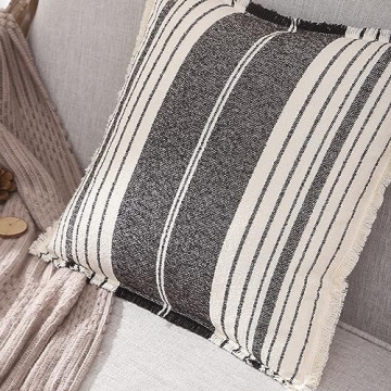 Stylish Tosleo Farmhouse Throw Pillow Covers Set of 2