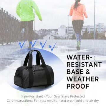 Vooray 23L Burner Gym Duffel Bag – Travel Tote for Women and Men, Sports Gym Bag with Shoe Compartment, Weekender for Overnight Trips and Workouts