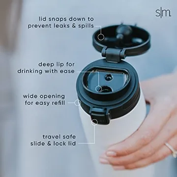 Simple Modern Insulated Travel Mug - Leakproof & Stylish