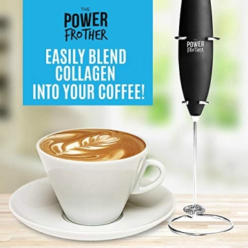 Durable Milk Frother - Electric Handheld Whisk for All Drinks