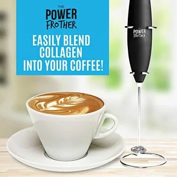 Durable Milk Frother - Electric Handheld Whisk for All Drinks