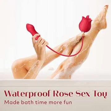 MOOLIGIRL 4-in-1 Rose Vibrator - Unleash Dual Pleasure