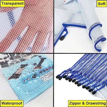 AUSTARK 10 Pcs Zipper File Bags - Organizers & Travel Bags