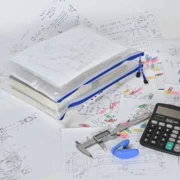 AUSTARK 10 Pcs Zipper File Bags - Organizers & Travel Bags