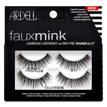 Ardell Faux Mink 817 Twin Pack - Luxe Lash Set for Effortless Beauty