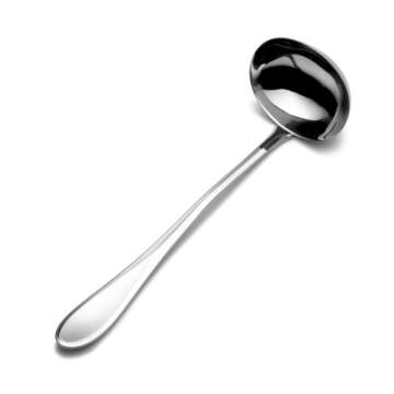Mikasa 5080630 Bravo Stainless Steel Soup Ladle - Timeless Elegance and Functionality