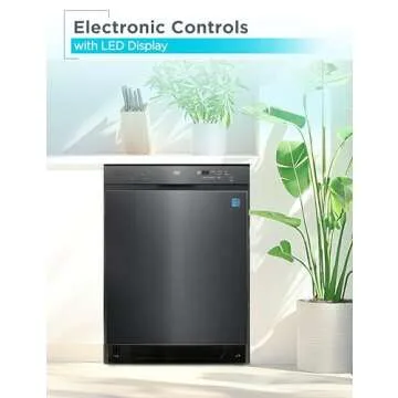 BLACK+DECKER 24" Built-In Dishwasher with 12 Place Settings