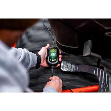 Battery Tender 800mA 12V Weather Resistant Battery Charger and Maintainer - Marine and Automotive Smart Fully Automatic for Boats Watercraft - Selectable Lead Acid Lithium - 022-0150-DL-WH