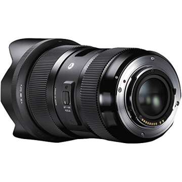 Sigma 18-35mm f/1.8 Art DC HSM Zoom Lens with Flash + Soft Box & Diffuser + 3 Filters + Kit for Sony Alpha A-Mount DSLR Cameras