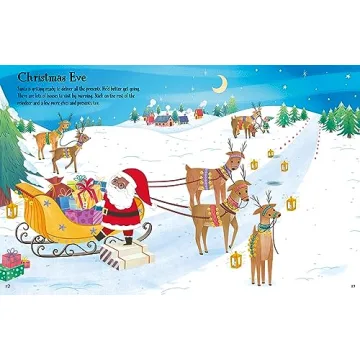 Usborne First Sticker Book Christmas: Fun for Toddlers