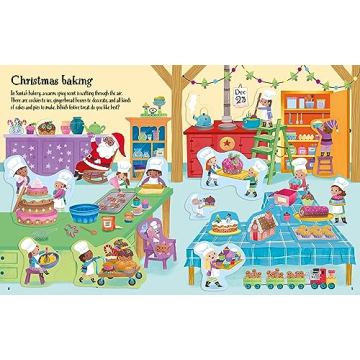 Usborne First Sticker Book Christmas: Fun for Toddlers