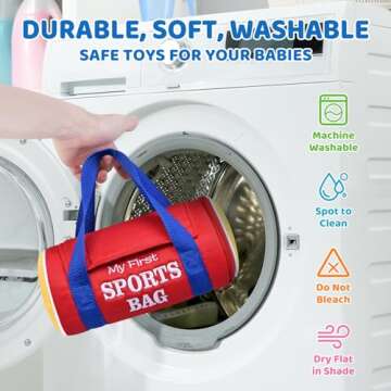 KMUYSL Baby Toys - My First Sports Bag Plush Fun