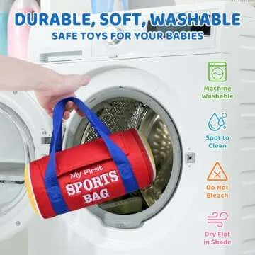 KMUYSL Baby Toys - My First Sports Bag Plush Fun