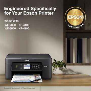 Vibrant Fast-Drying EPSON 212 Cyan Ink Cartridge for Quality Prints