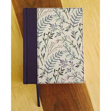 NIV, Journal the Word Bible, Cloth over Board, Pink Floral, Red Letter, Comfort Print: Reflect, Take...