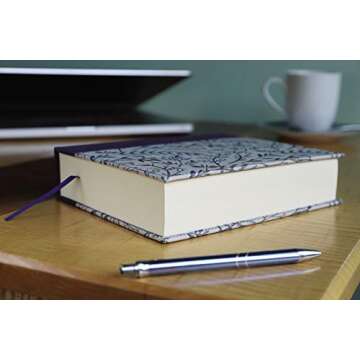 NIV, Journal the Word Bible, Cloth over Board, Pink Floral, Red Letter, Comfort Print: Reflect, Take Notes, or Create Art Next to Your Favorite Verses