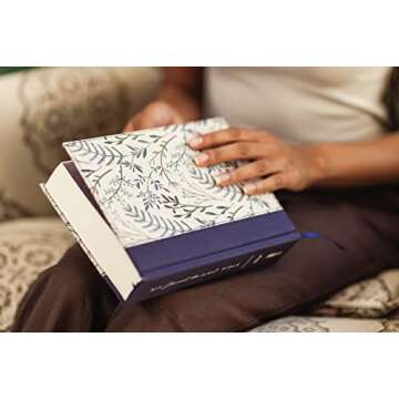 NIV, Journal the Word Bible, Cloth over Board, Pink Floral, Red Letter, Comfort Print: Reflect, Take Notes, or Create Art Next to Your Favorite Verses