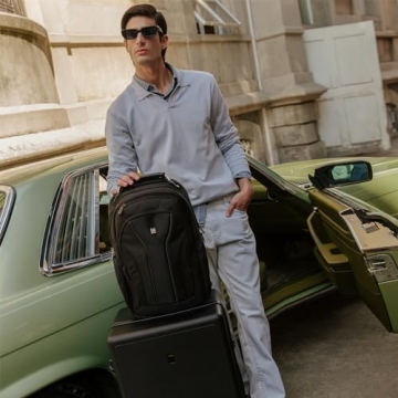 LEVEL8 Stylish Laptop Backpack for Professionals and Travelers