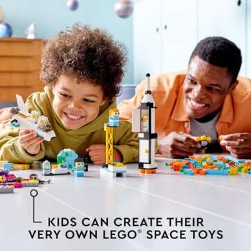 LEGO Classic Space Mission 11022 Building Set; Includes 10 Space Toy Mini Builds in 1 Playset for Ages 5+ (1,700 Pieces)