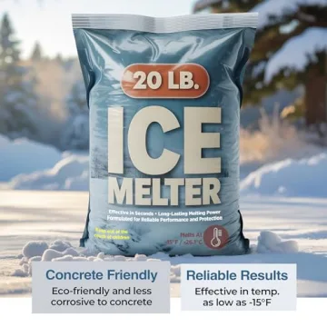 Maple99 Ice Melt Safer for Concrete Effective to -15°F