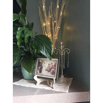 LIGHTSHARE 36Inch 16LED Natural Willow Twig Lighted Branch for Home Decoration, USB Plug-in and Battery Powered