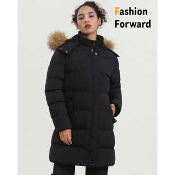 Women Long Heated Jacket - Stylish & Functional Winter Wear