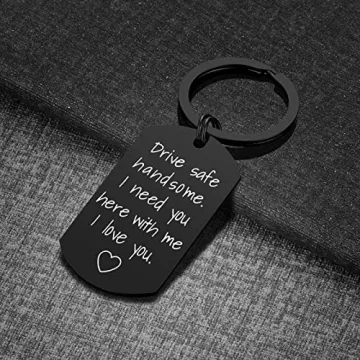 Drive Safe Keychain for Boyfriend - iWenSheng