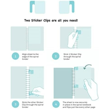 Clipmatic Stickers - Customize Your Notebook Effortlessly!