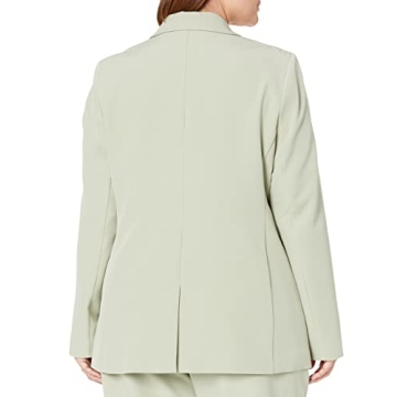 The Drop Blake Long Blazer in Desert Sage: Chic & Versatile