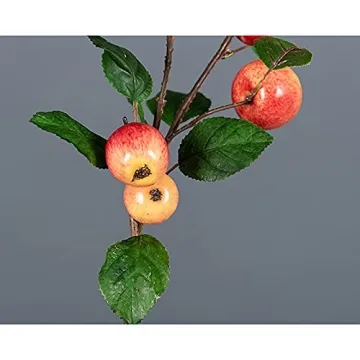 HUIKJI Artificial Apple Branches for Home Decor